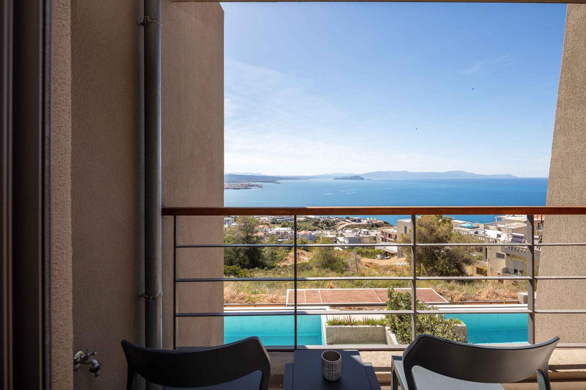 Omnia Luxury Villas - "Heated" Pools & Breathtaking Seaviews! Chania  Exterior photo